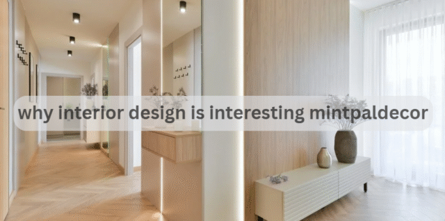 why interior design is interesting mintpaldecor